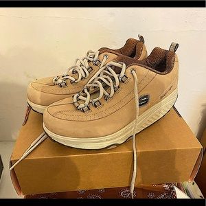 Skechers Shape-Up Tan Sneakers